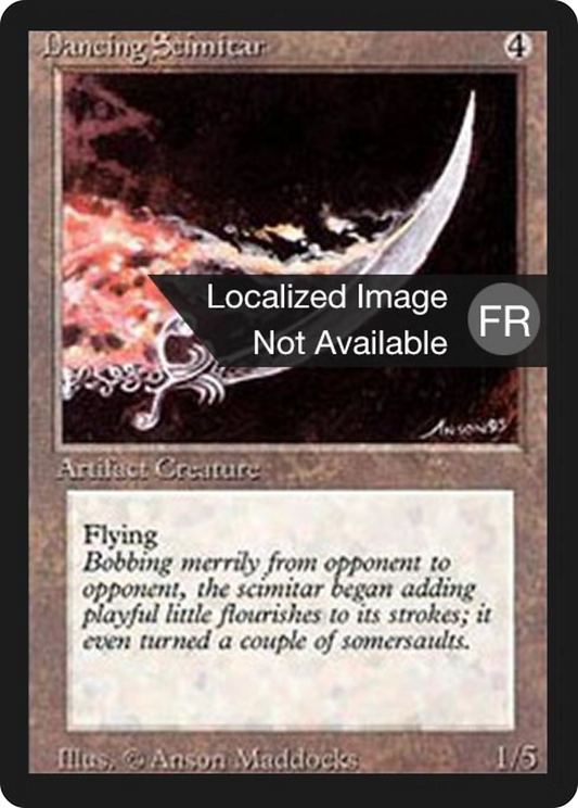 Dancing Scimitar (FBB-243) - Foreign Black Border