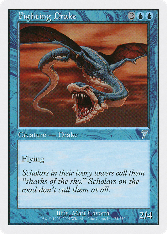 Fighting Drake (7ED-073) - Seventh Edition