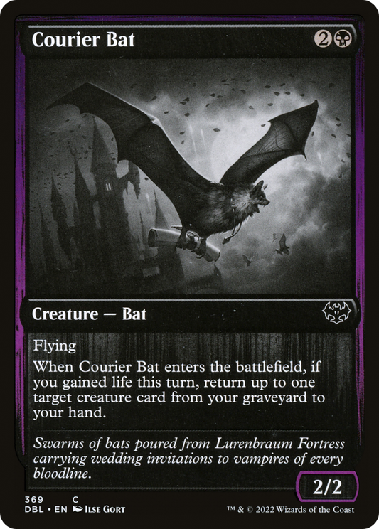 Courier Bat (DBL-369) - Innistrad: Double Feature