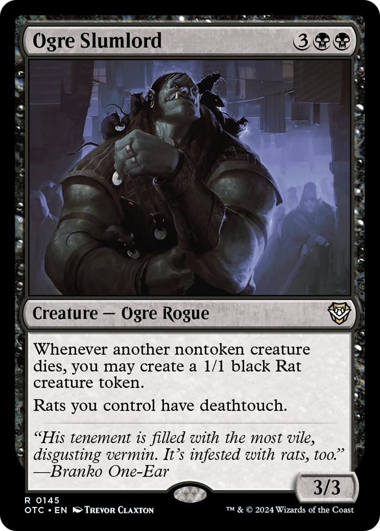 Ogre Slumlord (OTC-145) - Outlaws of Thunder Junction Commander