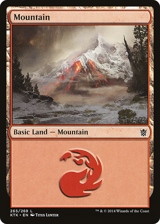 Mountain (KTK-265) - Khans of Tarkir