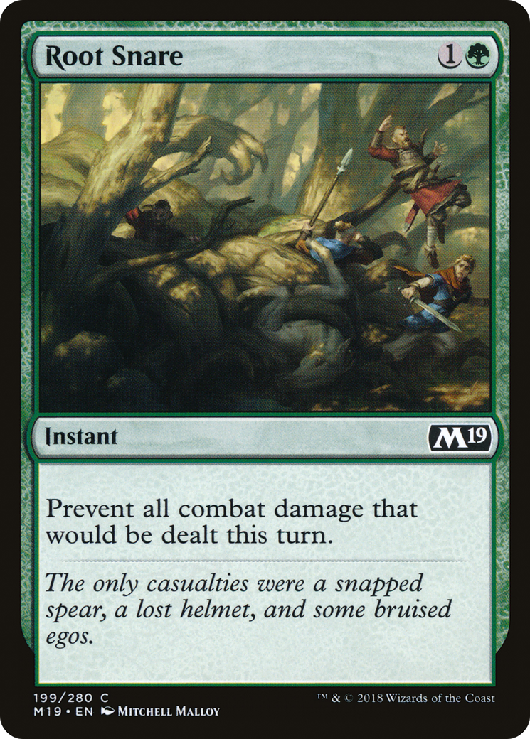 Root Snare (M19-199) - Core Set 2019 Foil