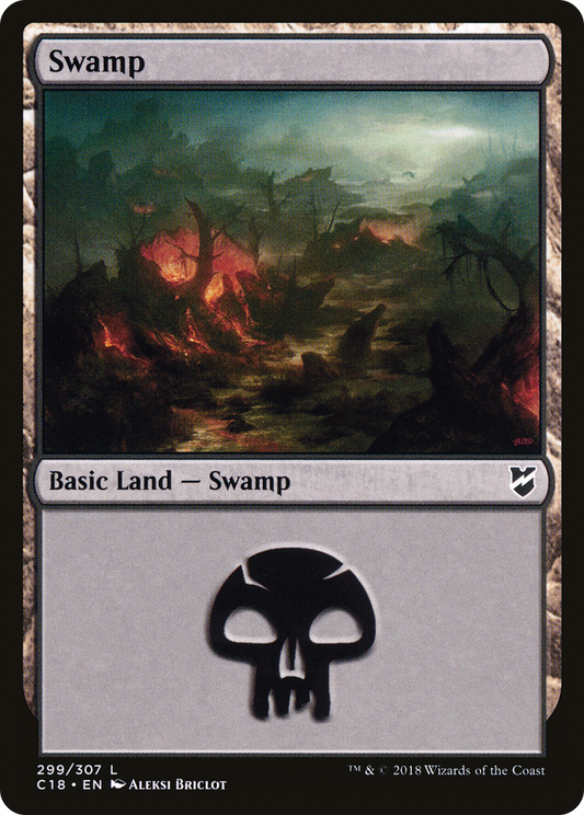 Swamp (C18-299) - Commander 2018