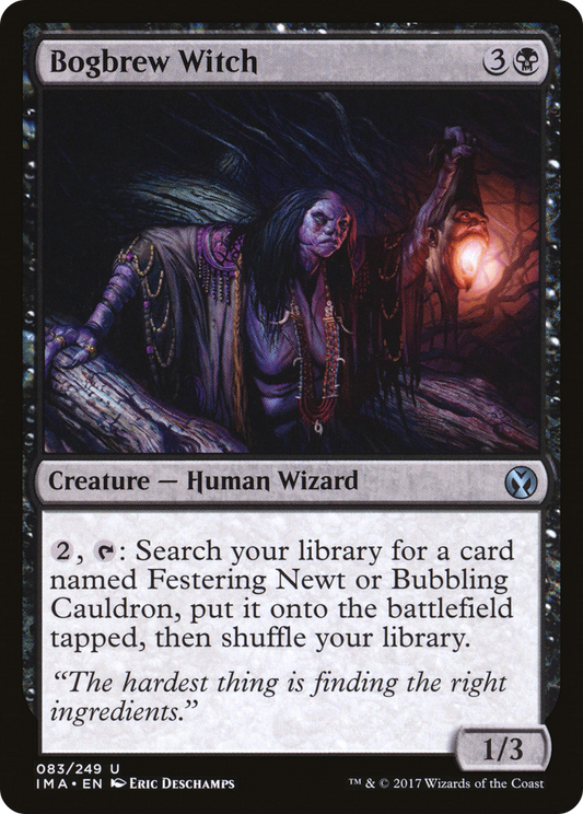 Bogbrew Witch (IMA-083) - Iconic Masters Foil