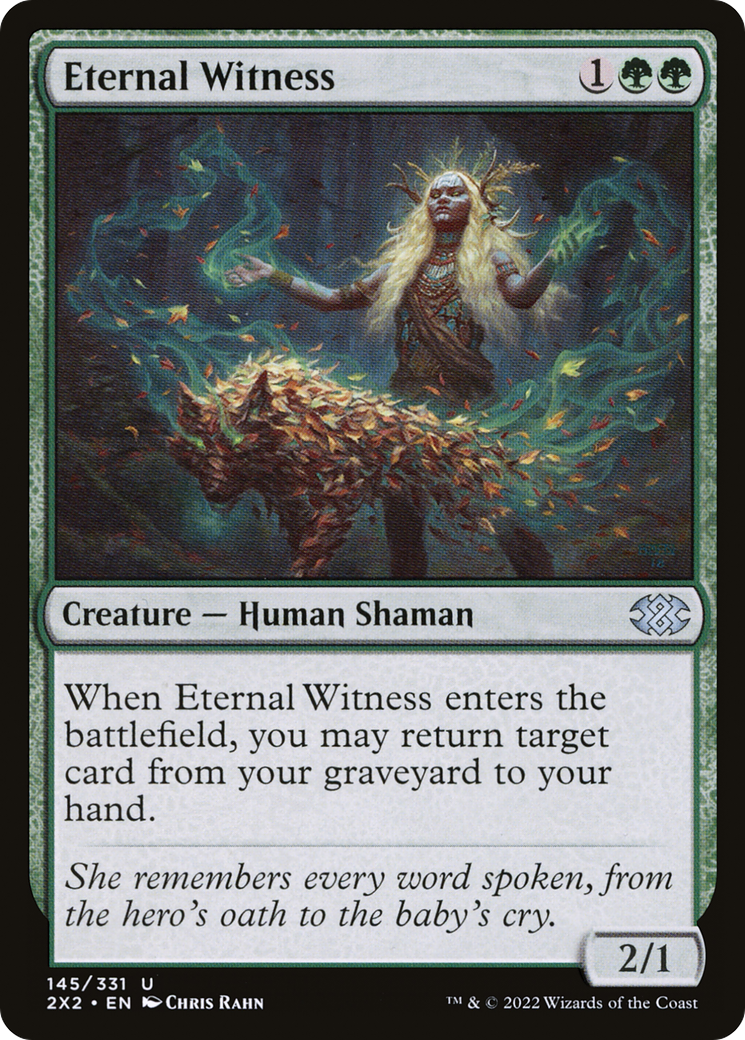 Eternal Witness (2X2-145) - Double Masters 2022 Foil