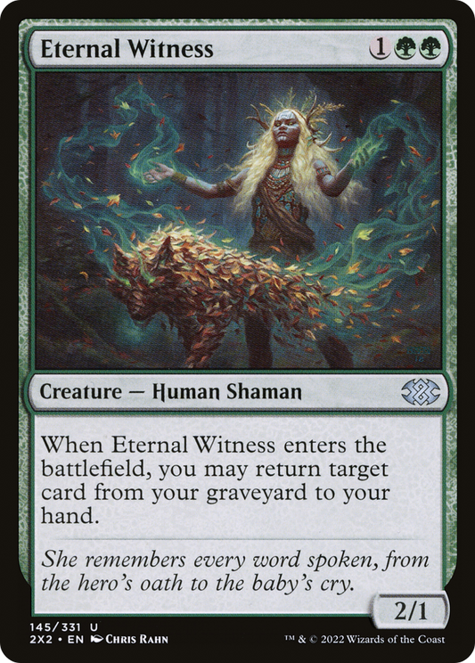 Eternal Witness (2X2-145) - Double Masters 2022