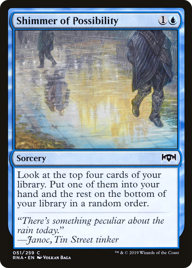 Shimmer of Possibility (RNA-051) - Ravnica Allegiance