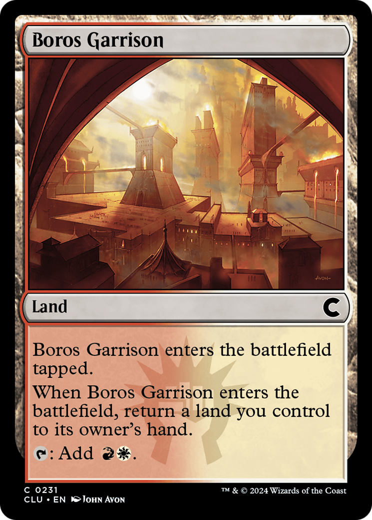 Boros Garrison (CLU-231) - Ravnica: Clue Edition