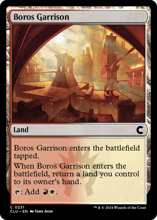 Boros Garrison (CLU-231) - Ravnica: Clue Edition