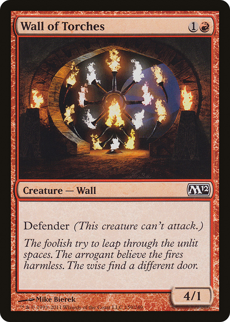 Wall of Torches (M12-159) - Magic 2012