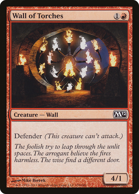 Wall of Torches (M12-159) - Magic 2012