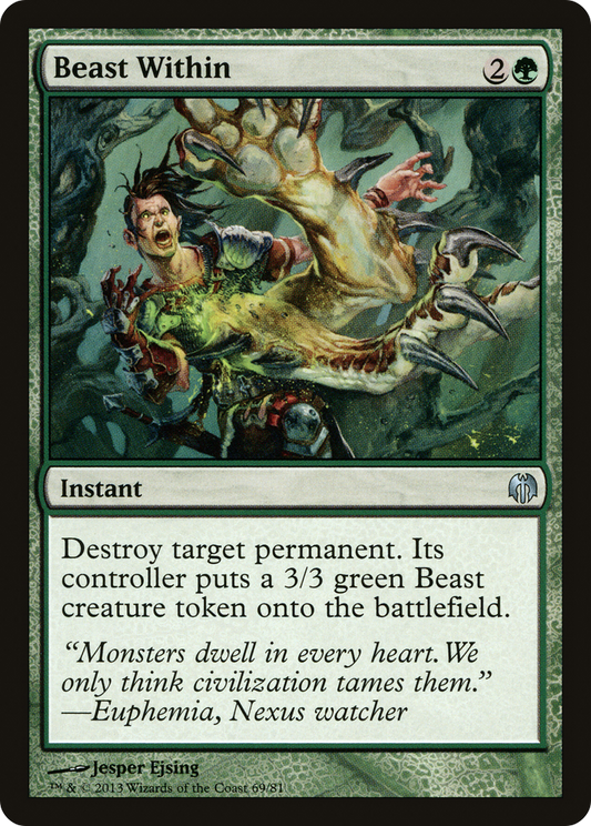 Beast Within (DDL-069) - Duel Decks: Heroes vs. Monsters