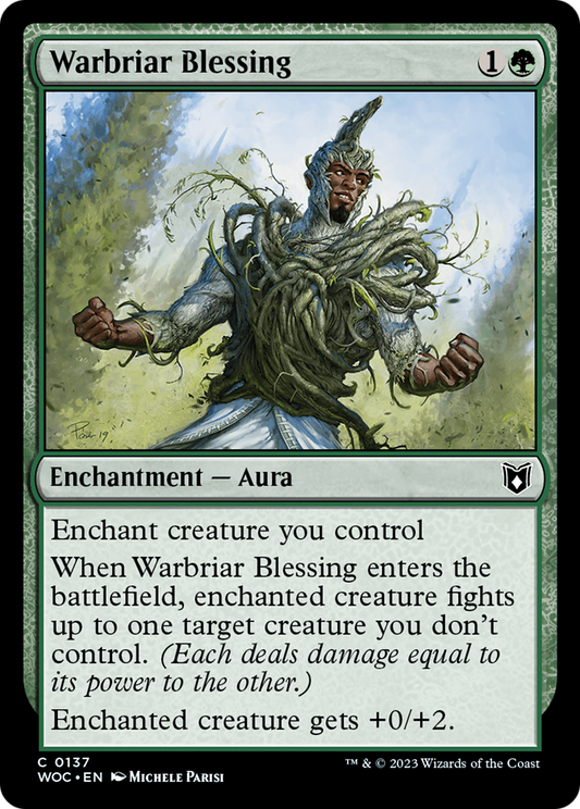 Warbriar Blessing (WOC-137) - Wilds of Eldraine Commander