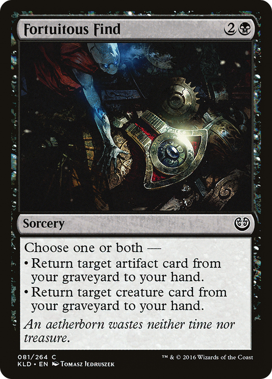 Fortuitous Find (KLD-081) - Kaladesh Foil