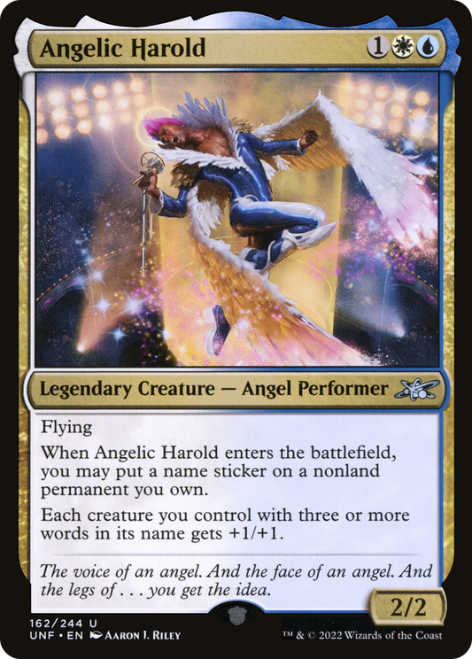 Angelic Harold (UNF-162) - Unfinity Foil