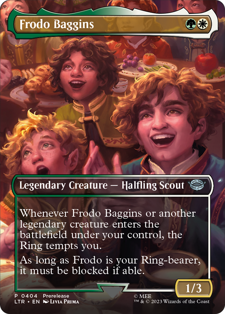 Frodo Baggins (LTR-404) - The Lord of the Rings: Tales of Middle-earth (Borderless) Foil