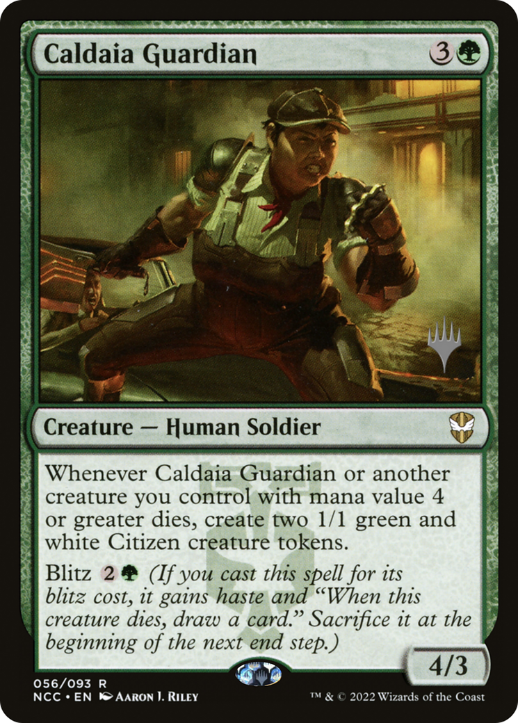 Caldaia Guardian (PNCC-56P) - New Capenna Commander Promos Foil