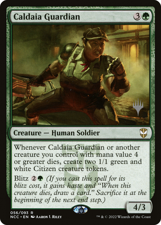 Caldaia Guardian (PNCC-56P) - New Capenna Commander Promos Foil