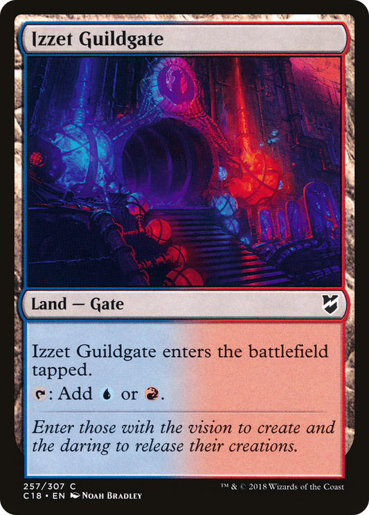 Izzet Guildgate (C18-257) - Commander 2018