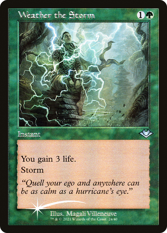 Weather the Storm (MH1-024) - Modern Horizons 1 Timeshifts Foil