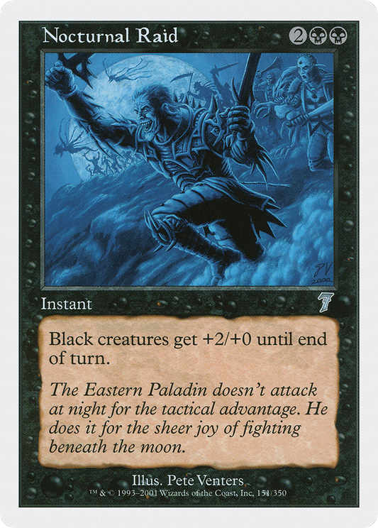 Nocturnal Raid (7ED-151) - Seventh Edition