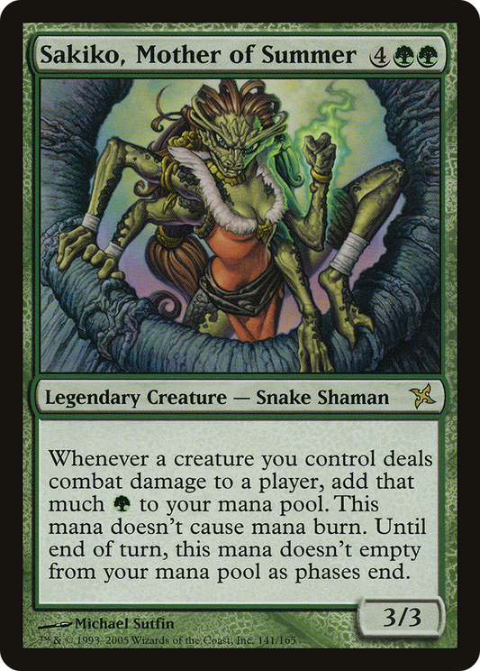 Sakiko, Mother of Summer (BOK-141) - Betrayers of Kamigawa