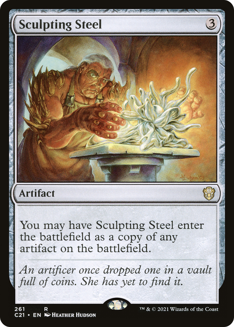 Sculpting Steel (C21-261) - Commander 2021