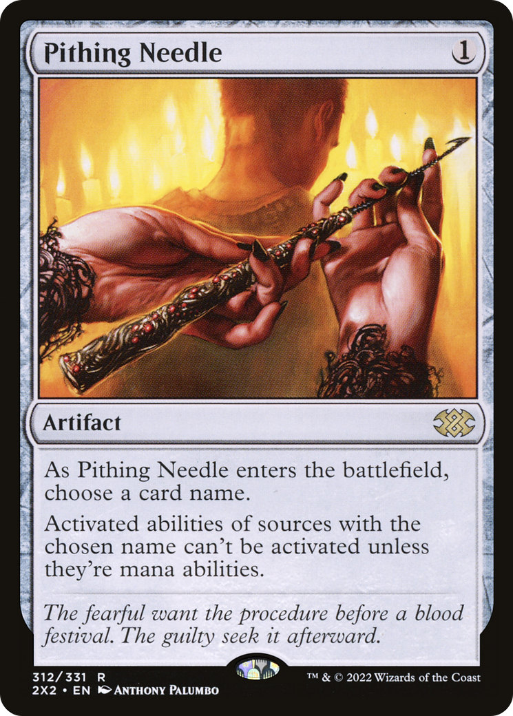 Pithing Needle (2X2-312) - Double Masters 2022 Foil