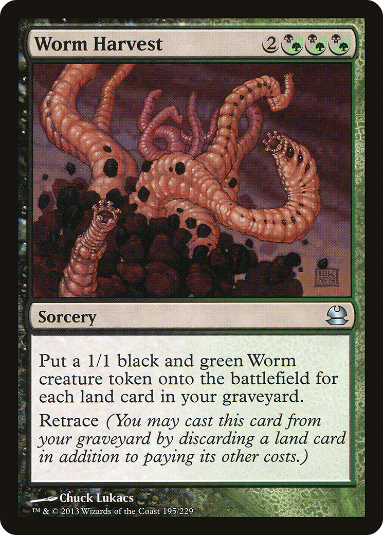 Worm Harvest  (MMA-195) - Modern Masters