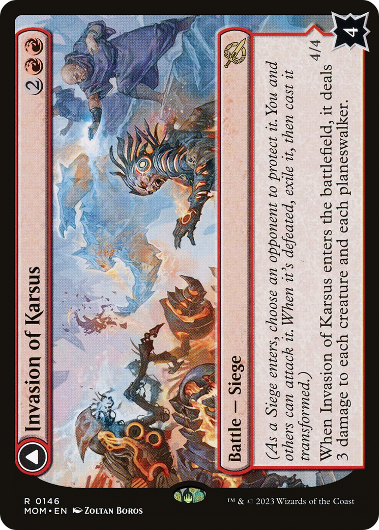 Invasion of Karsus (MOM-146) - March of the Machine Foil