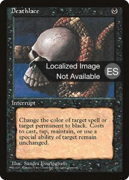 Deathlace (4BB-131) - Fourth Edition Foreign Black Border