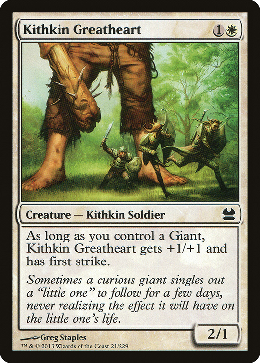 Kithkin Greatheart (MMA-021) - Modern Masters