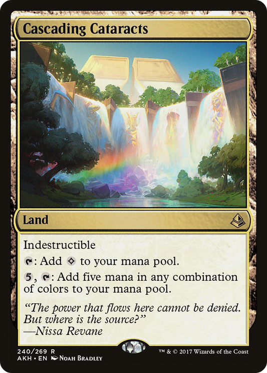 Cascading Cataracts (AKH-240) - Amonkhet Foil