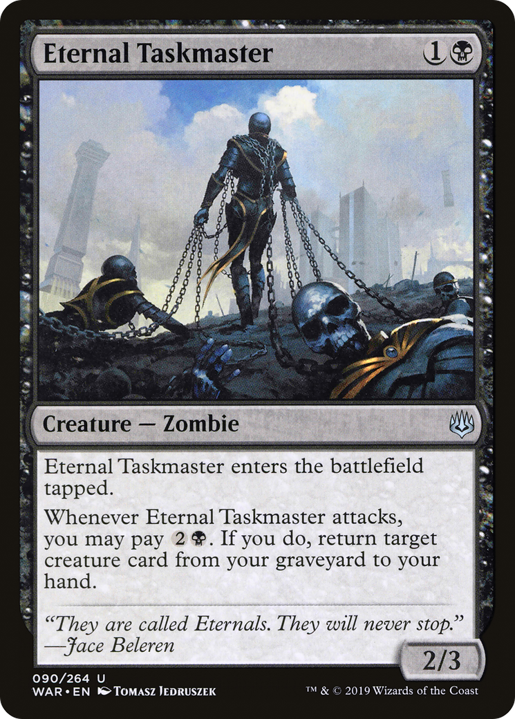 Eternal Taskmaster (WAR-090) - War of the Spark Foil