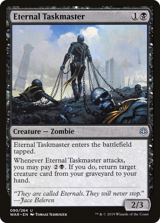 Eternal Taskmaster (WAR-090) - War of the Spark Foil