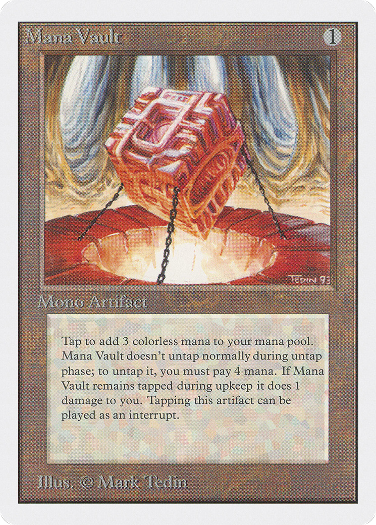 Mana Vault (2ED-260) - Unlimited Edition