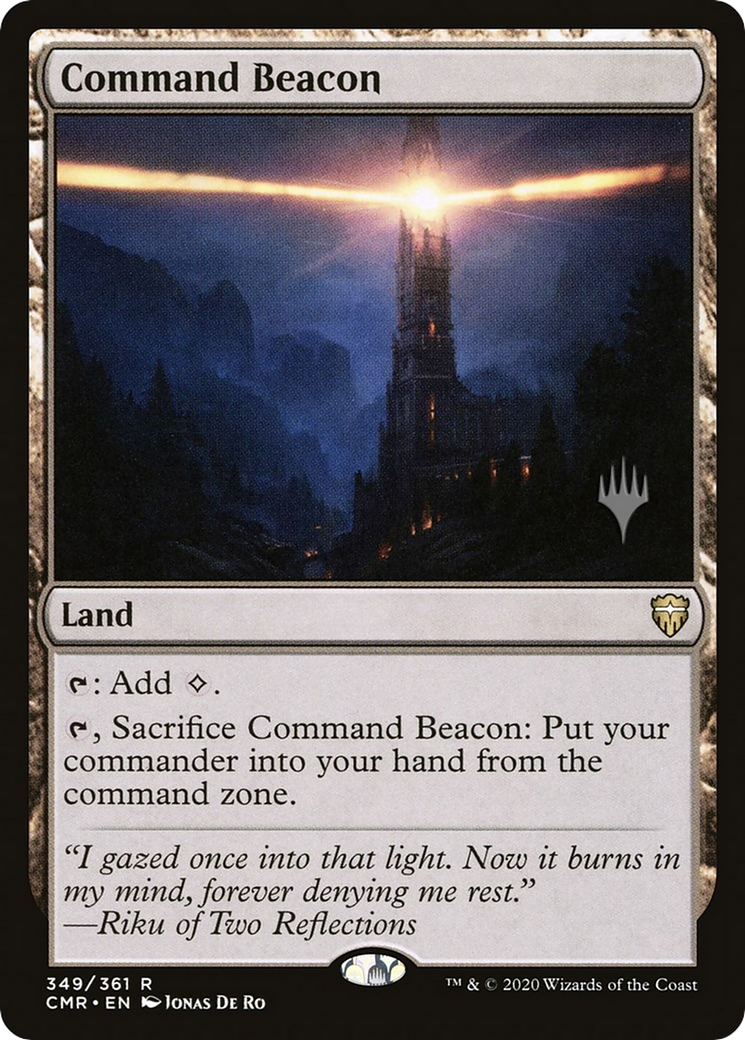 Command Beacon (PCMR-349P) - Commander Legends Promos