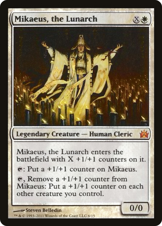 Mikaeus, the Lunarch (V11-006) - From the Vault: Legends Foil