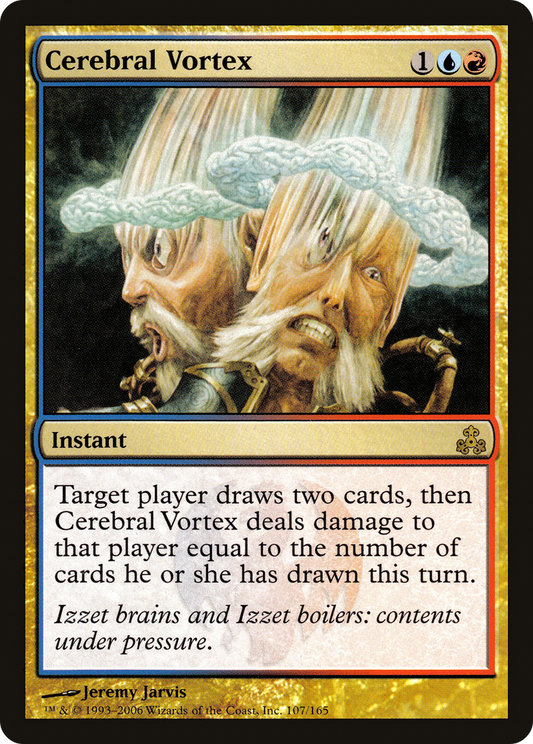 Cerebral Vortex (GPT-107) - Guildpact Foil