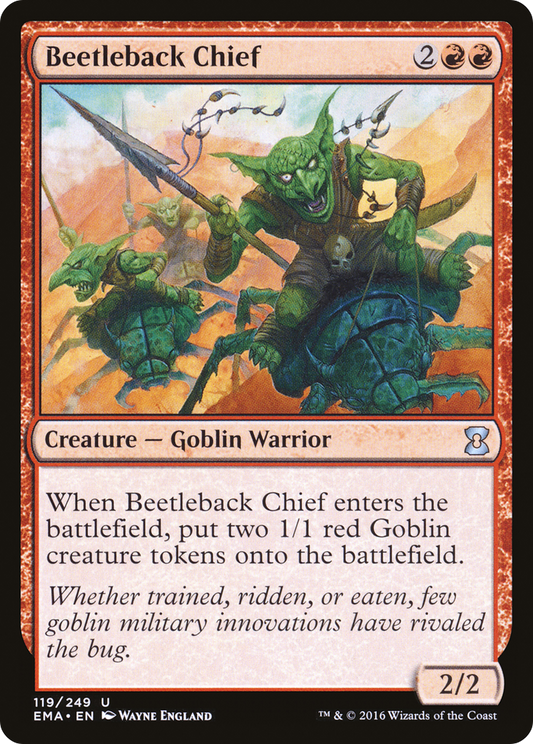Beetleback Chief (EMA-119) - Eternal Masters Foil