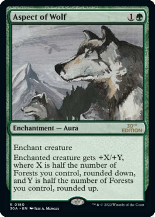 Aspect of Wolf (30A-180) - 30th Anniversary Edition