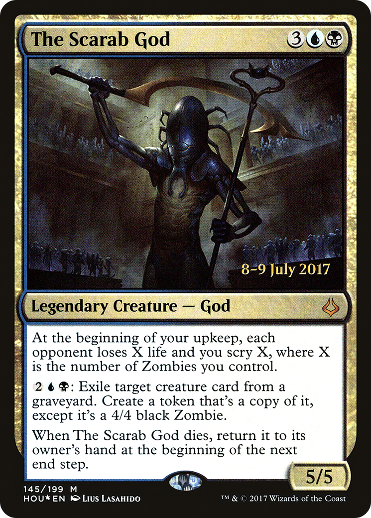 The Scarab God (PHOU-145S) - Hour of Devastation Promos Foil