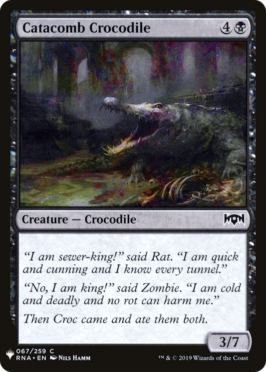 Catacomb Crocodile (LIST-RNA-67) - The List