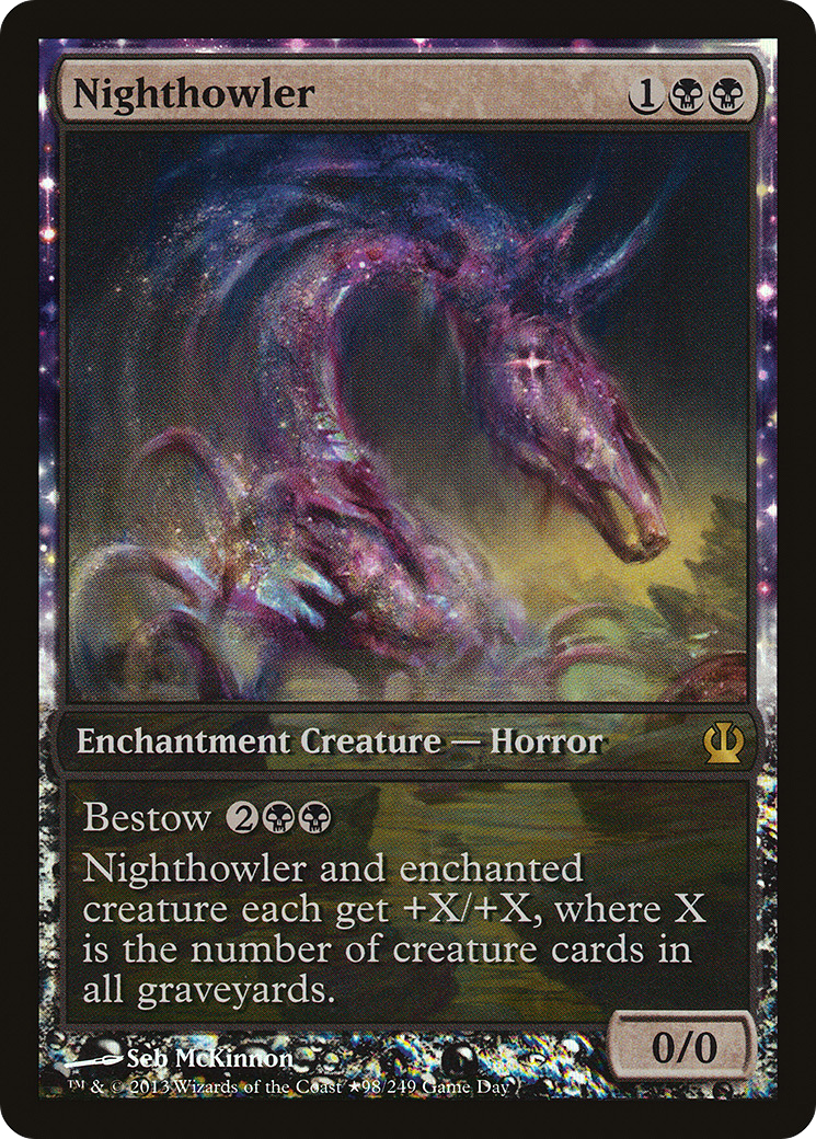 Nighthowler (GAME-098) - Theros Promos Foil