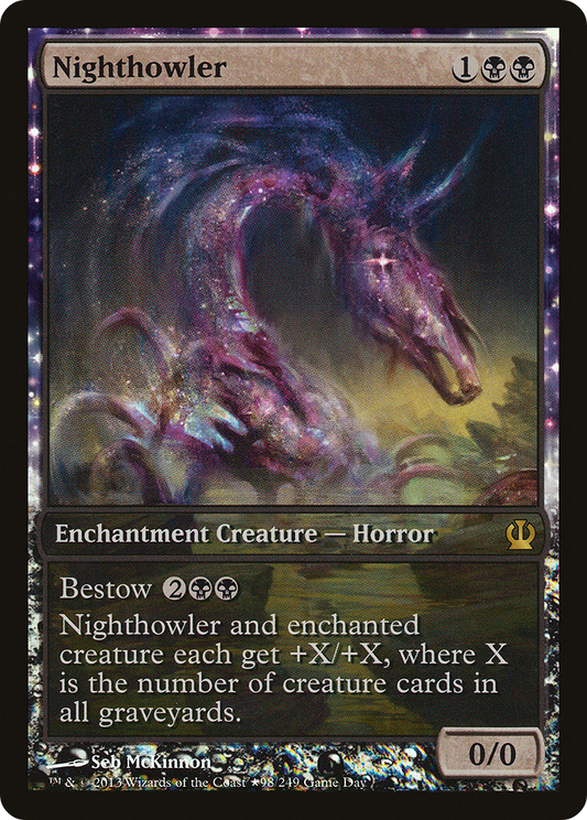 Nighthowler (GAME-098) - Theros Promos Foil