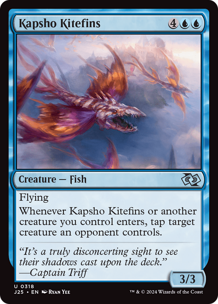 Kapsho Kitefins (J25-318) - Foundations Jumpstart Foil