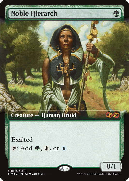 Noble Hierarch (PUMA-U18) - Ultimate Box Topper: (Extended Art) Foil