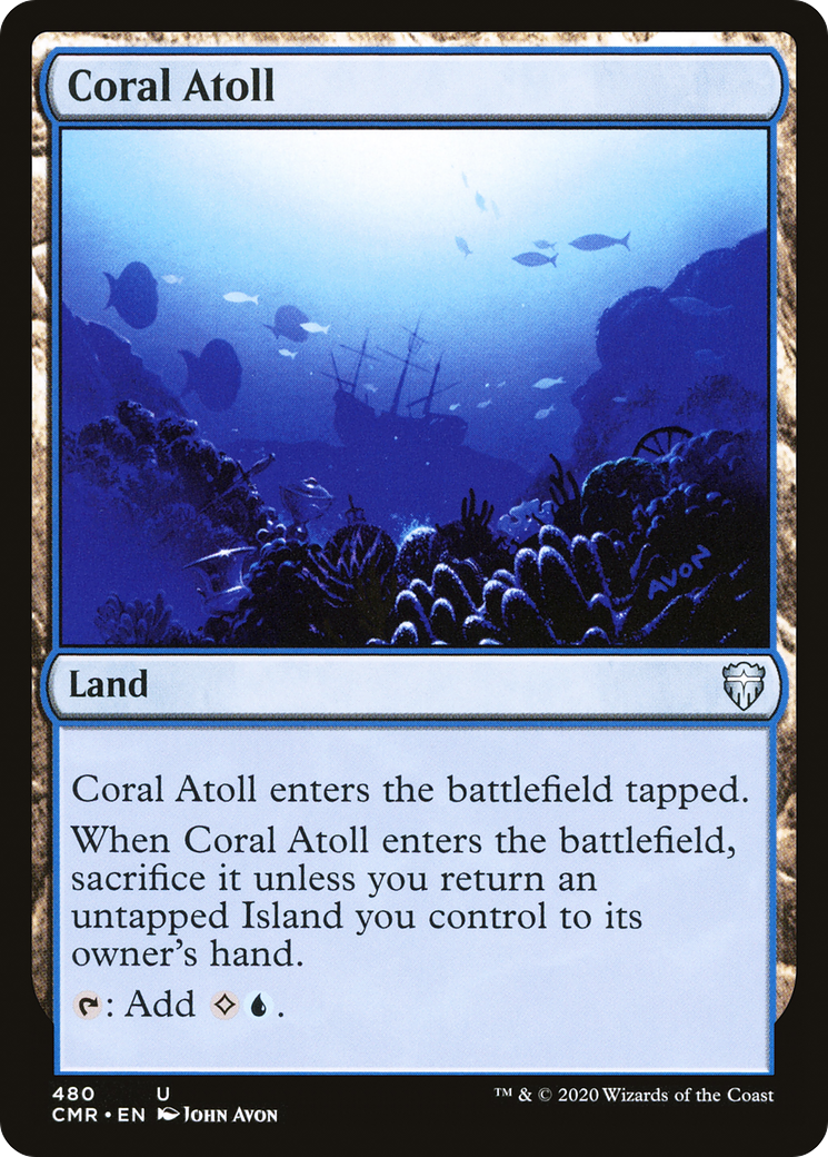 Coral Atoll (CMR-480) - Commander Legends