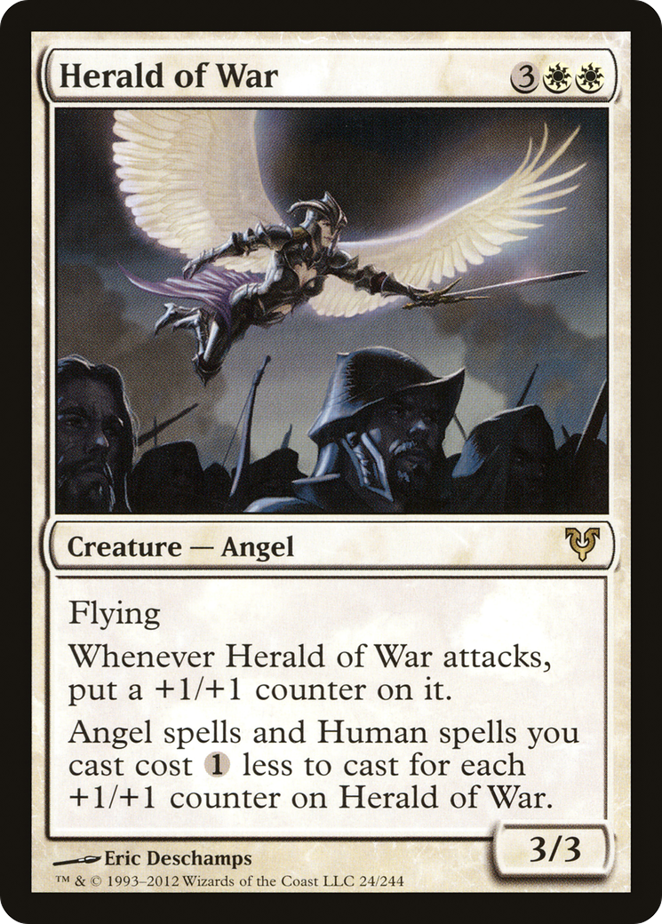 Herald of War (AVR-024) - Avacyn Restored Foil