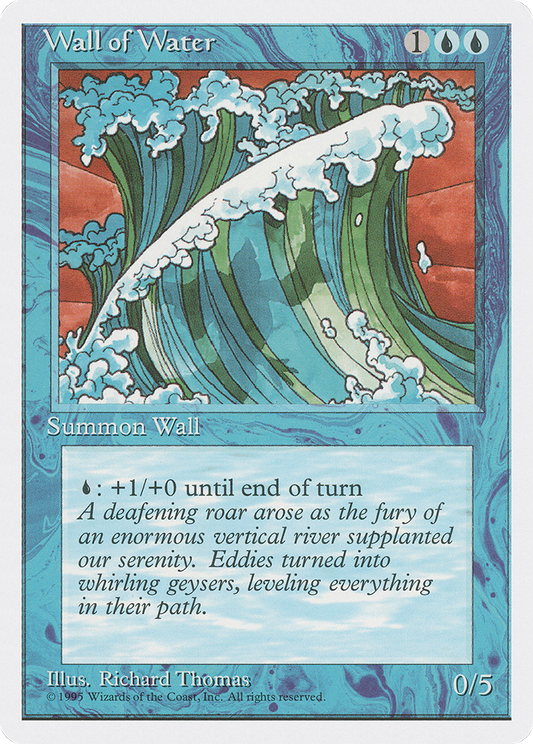 Wall of Water (4ED-114) - Fourth Edition